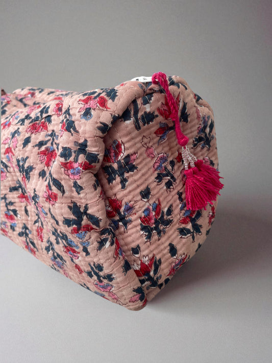 Coral Butti Cosmetics Pouch