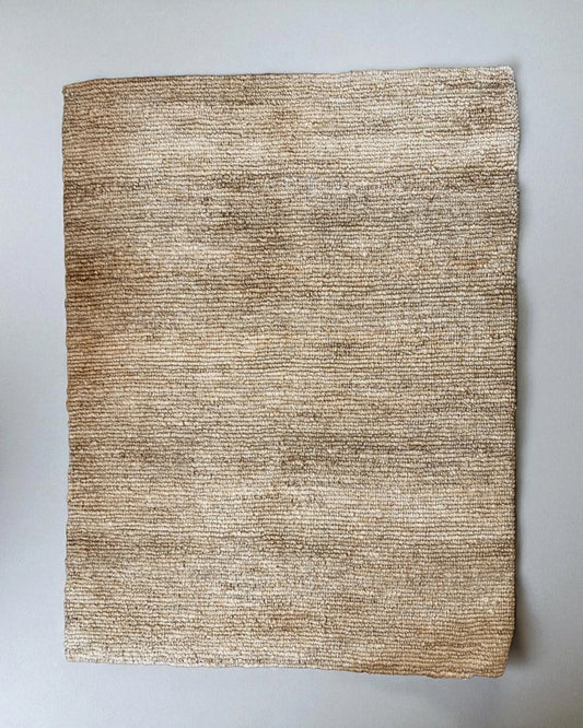 5ft by 7ft large natural jute, sisal/Hessian area rug for living room, bedroom, entry way or office exclusively for Indian Poppy eco friendly homeware
