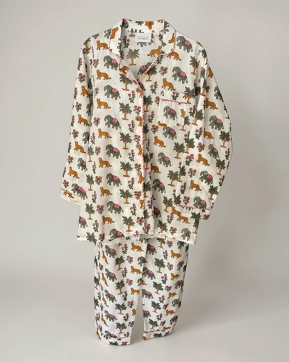 Ranthambore Children's Cotton Pyjama Set