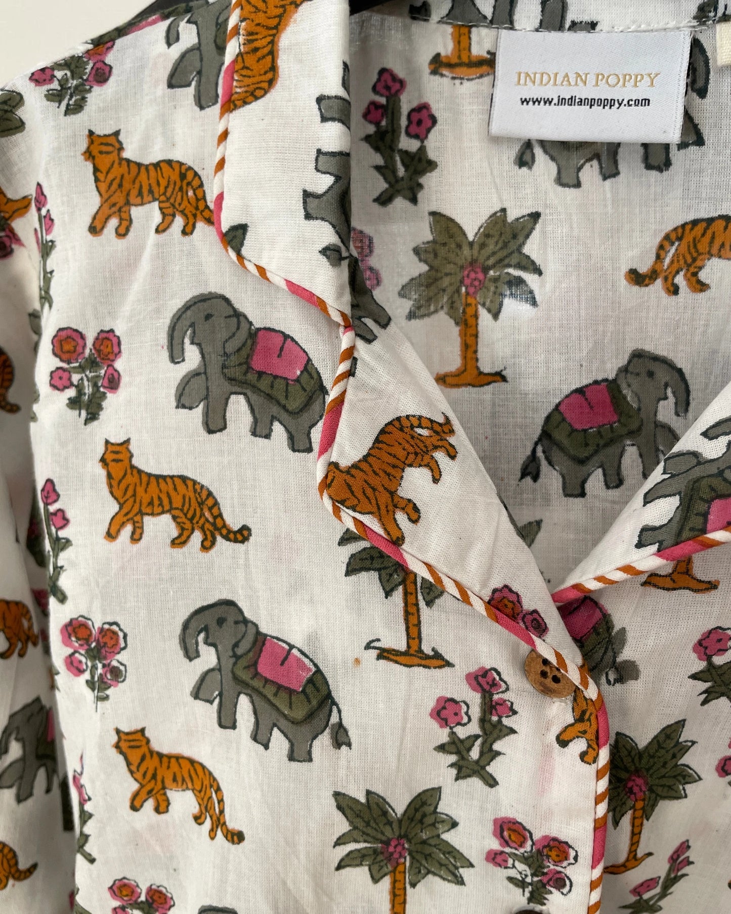 Ranthambore Children's Cotton Pyjama Set