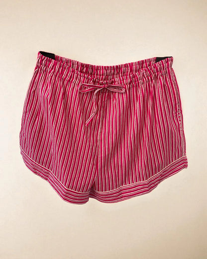 pyjama bottoms with drawstring shorts and pockets