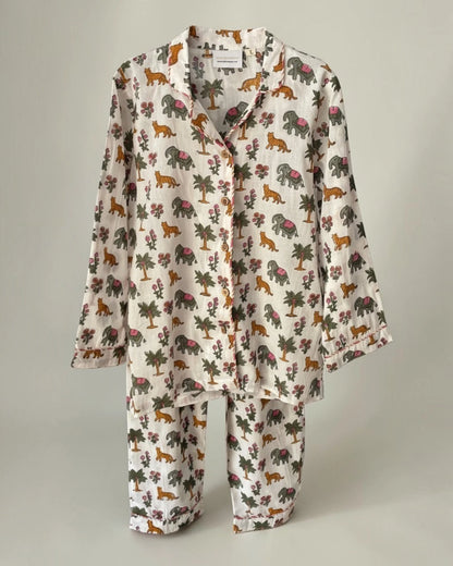 Ranthambore Children's Cotton Pyjama Set