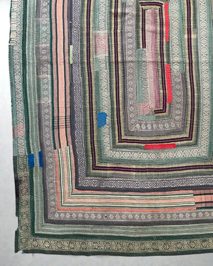 Reclaimed Cotton Hand Stitched Kantha Throw