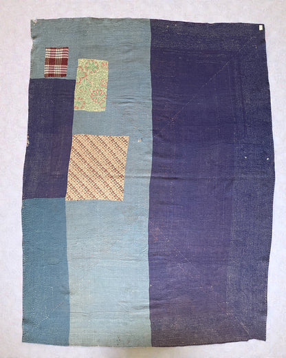 Reclaimed Cotton Hand Stitched Kantha Throw