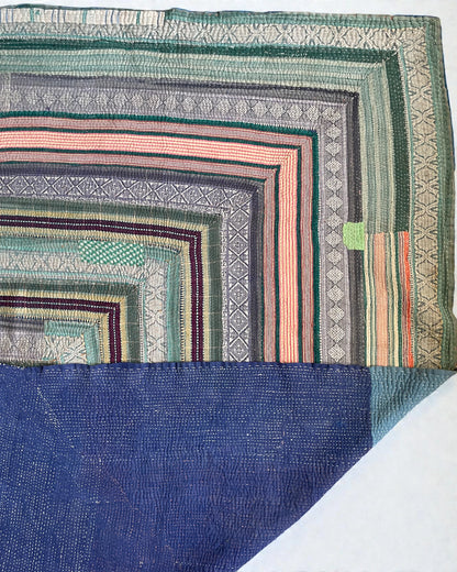 Reclaimed Cotton Hand Stitched Kantha Throw