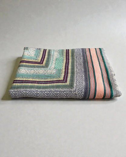 Reclaimed Cotton Hand Stitched Kantha Throw